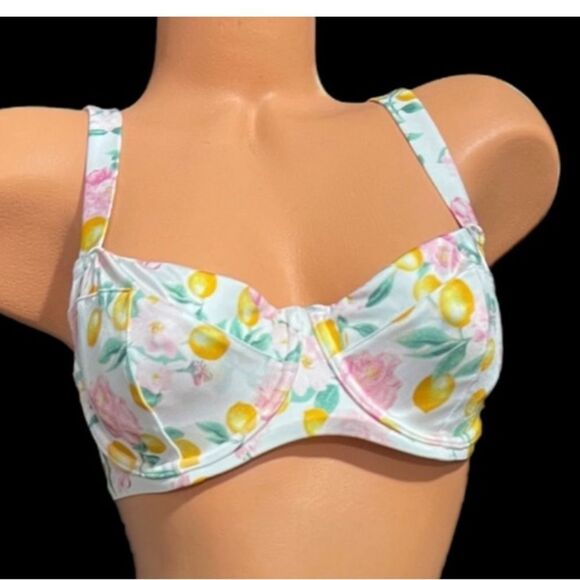 Victorias Secret Swim Wicked Push up without padding Bikini top lemons 36DDD - Picture 4 of 5